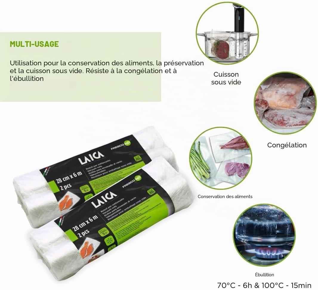 Rouleaux pour emballage sous vide - Vue 4