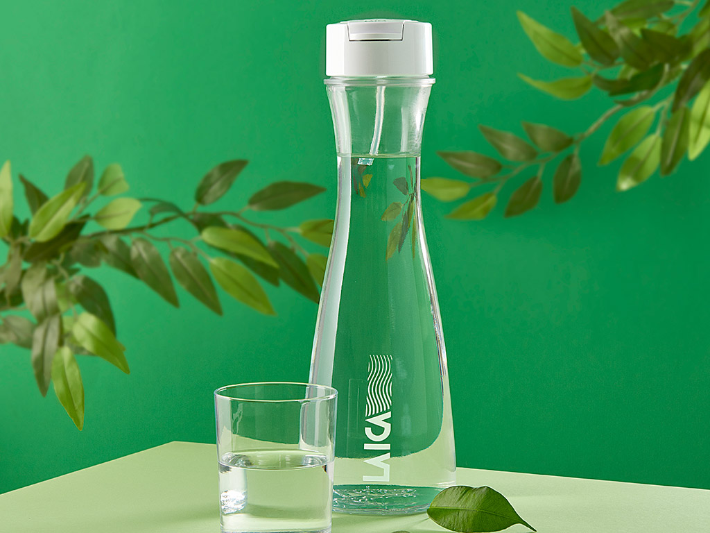 Bouteille filtrante GlaSSmart™ en verre Laica - Vue 2