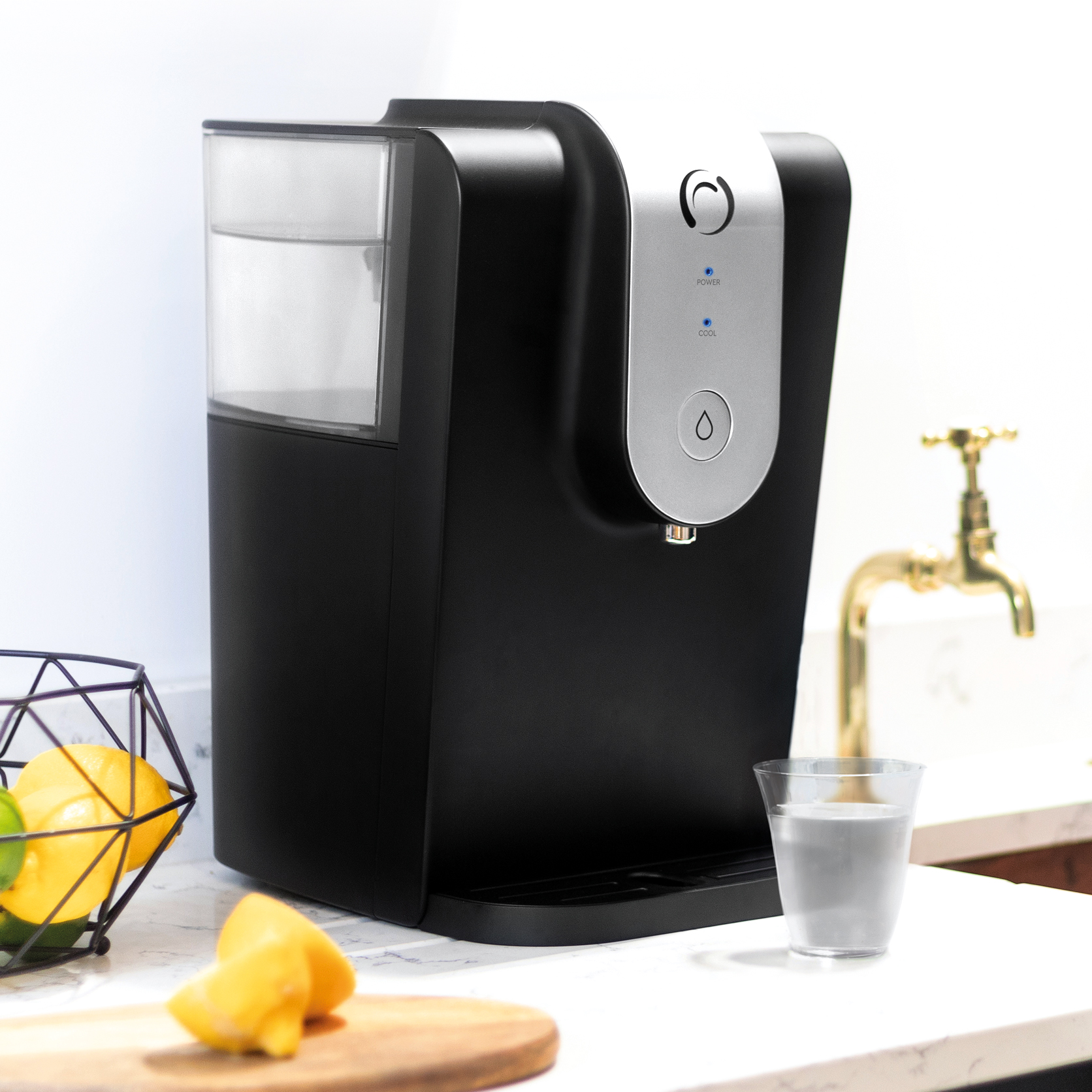 Distributeur d’eau filtrée et fraîche Aqua Optima Lumi - Vue 4