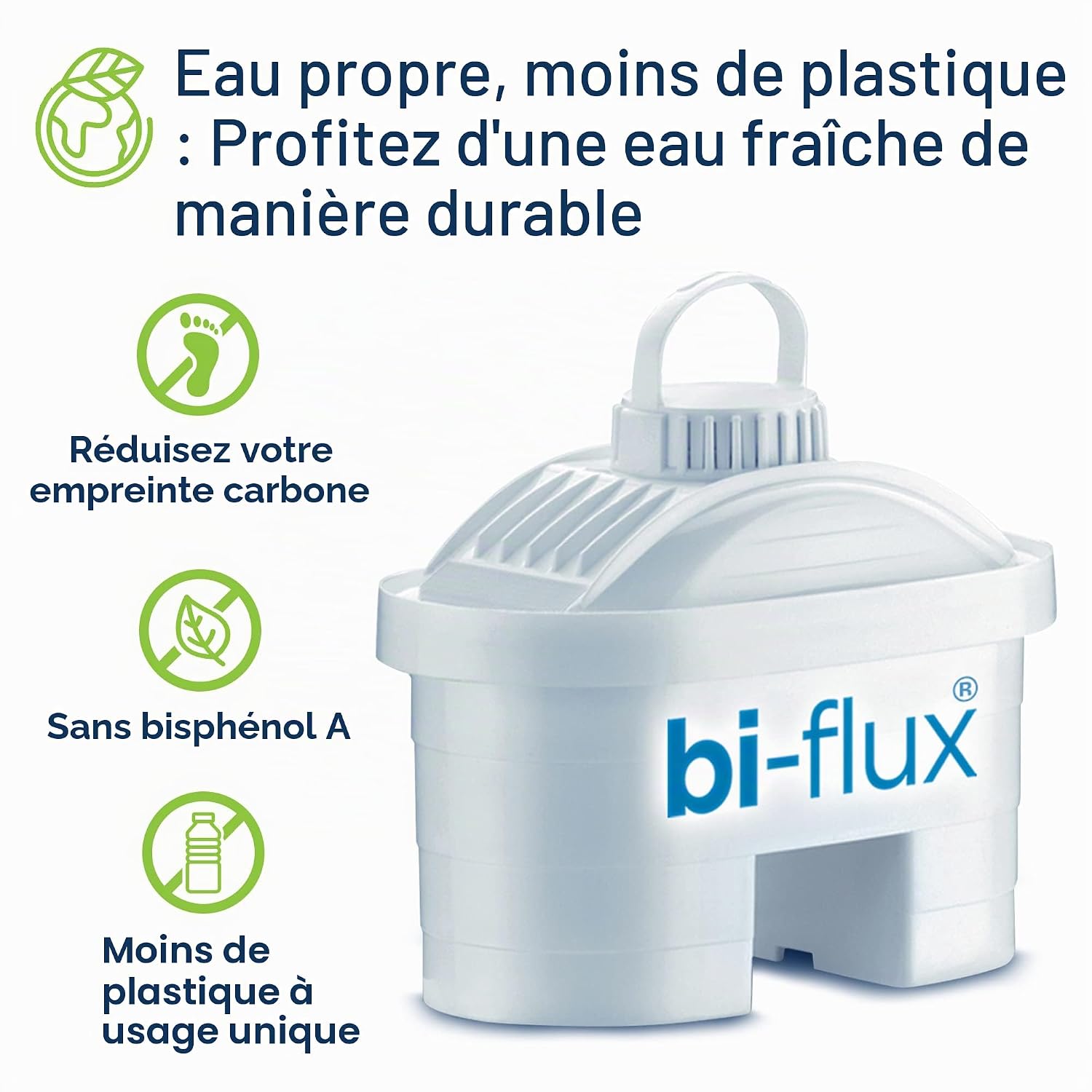 Carafe filtrante à eau Laica Stream Line digitale - Vue 5