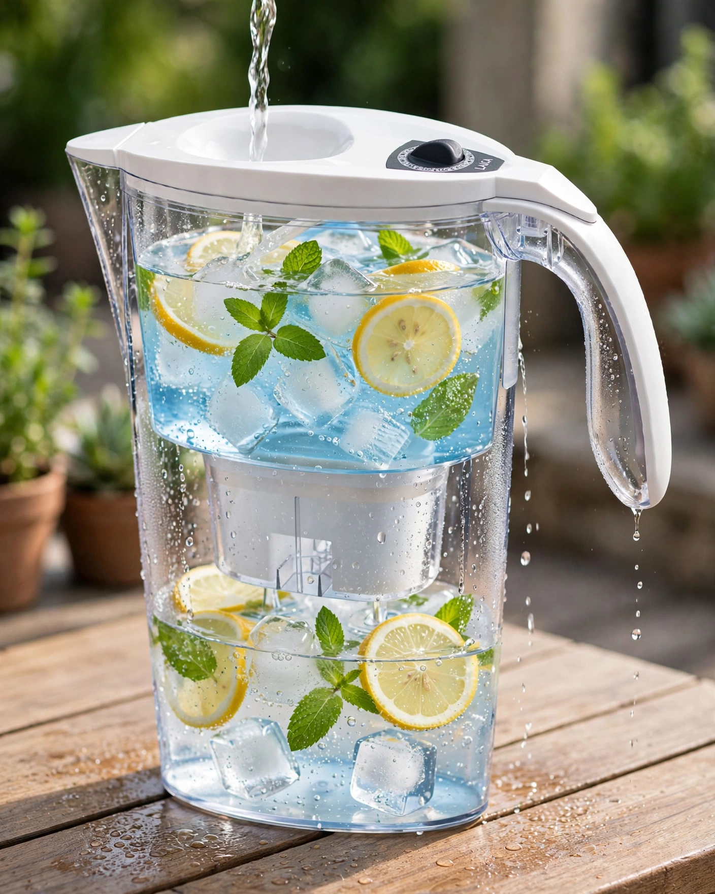 Carafe filtrante à eau Stream Line (Eco-series) - Vue 3